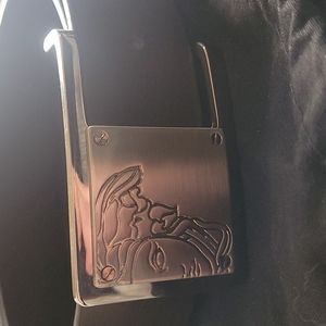 Versace collection brown belt